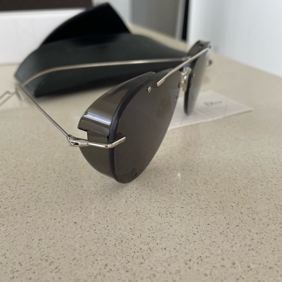 Dior Men's Homme Sunglasses Chroma 1 0102K Palladium 59mm - Picture 9 of 11